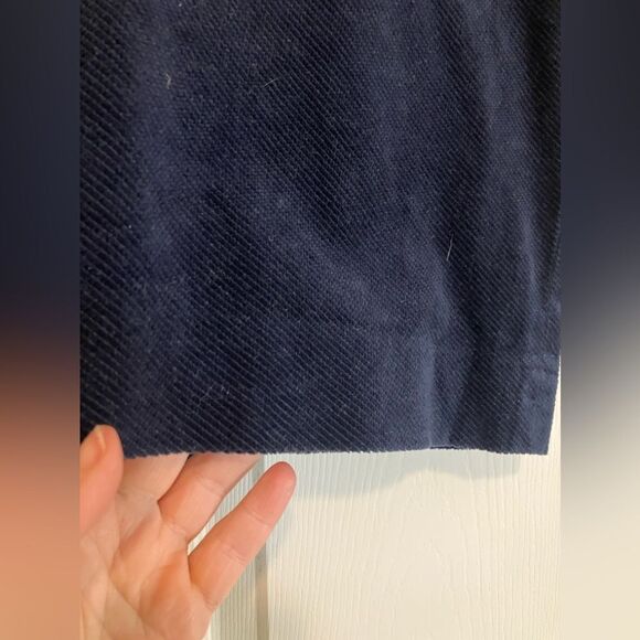 Talbots corduroy mini skirt, blue, excellent condition, size 14 P - Picture 2 of 3